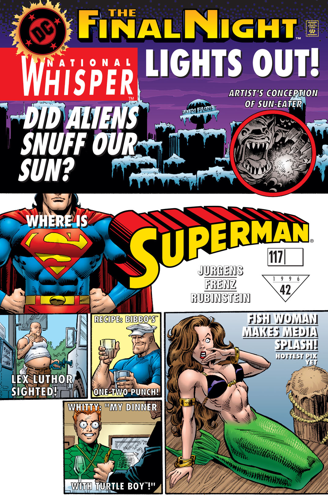 Superman (1986-) #117 preview images