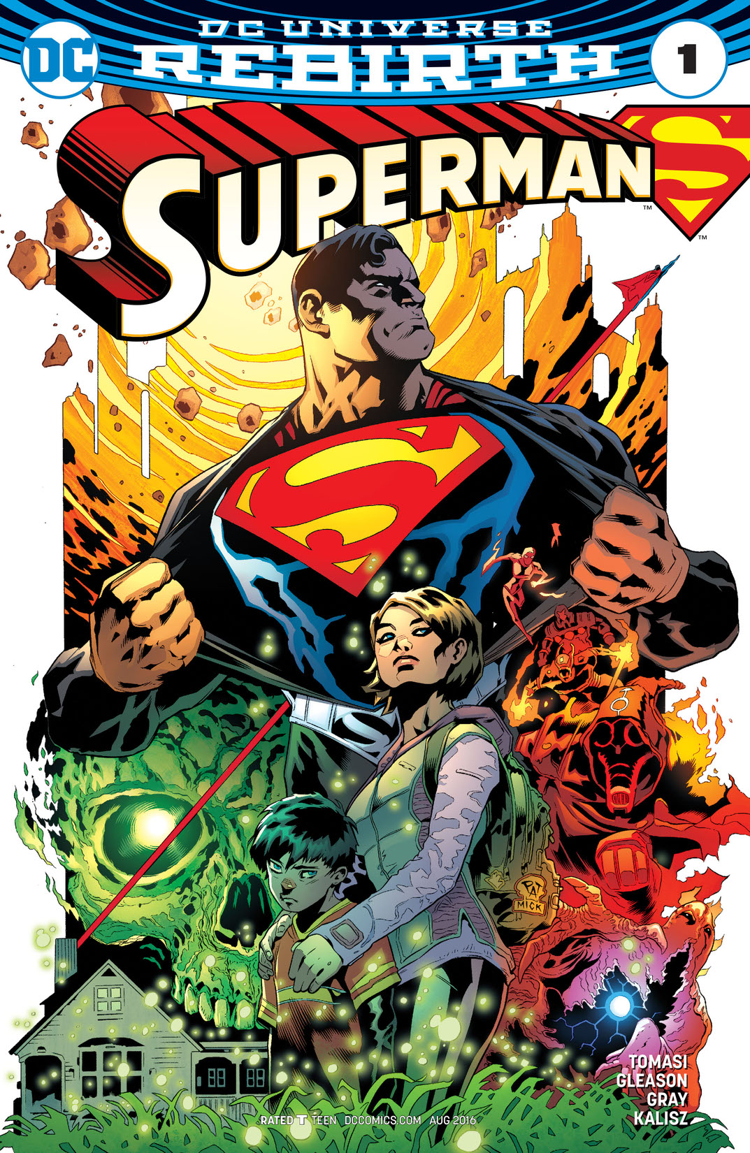 Superman (2016-) #1 preview images