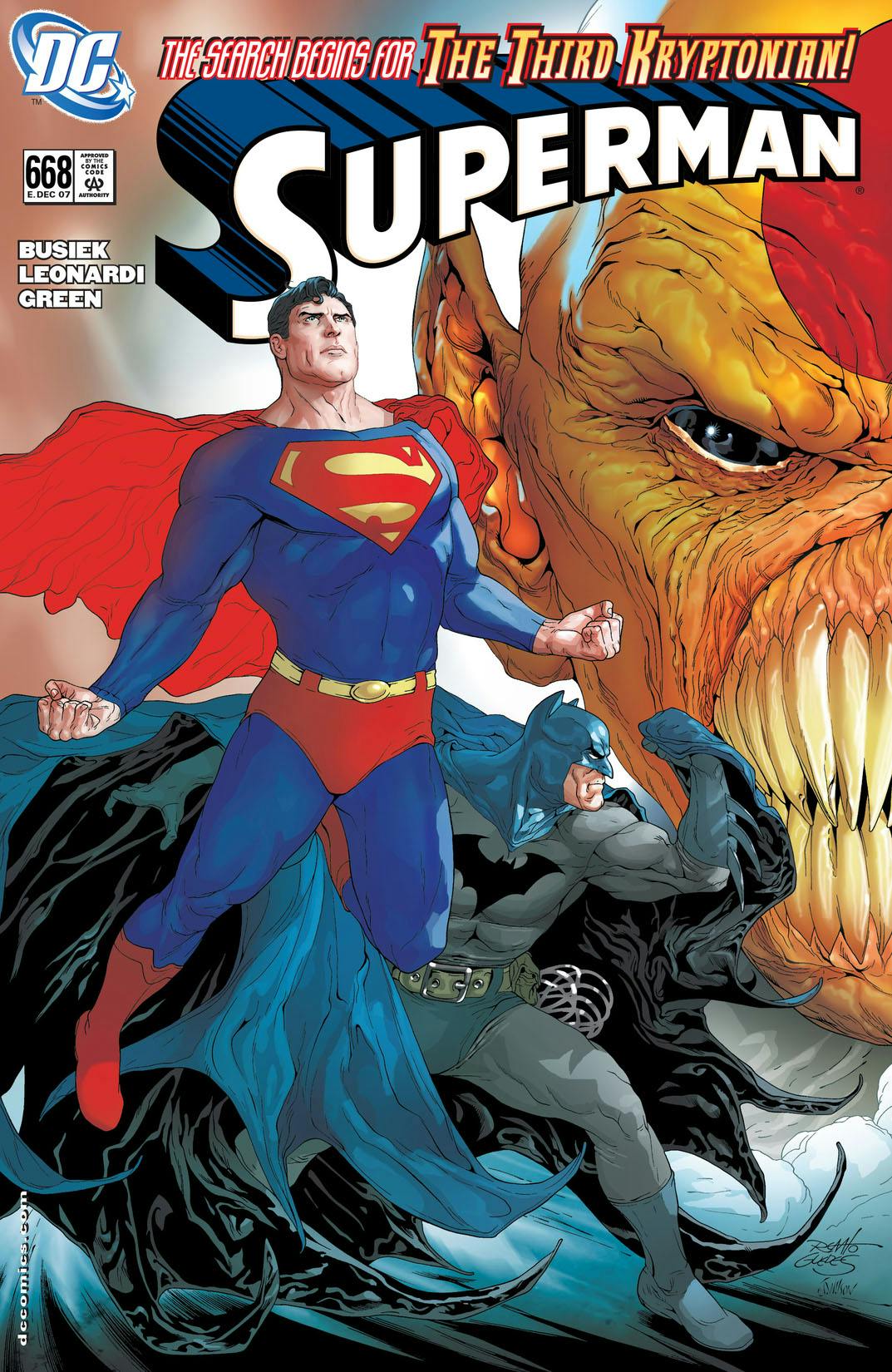 Superman (2006-) #668 preview images