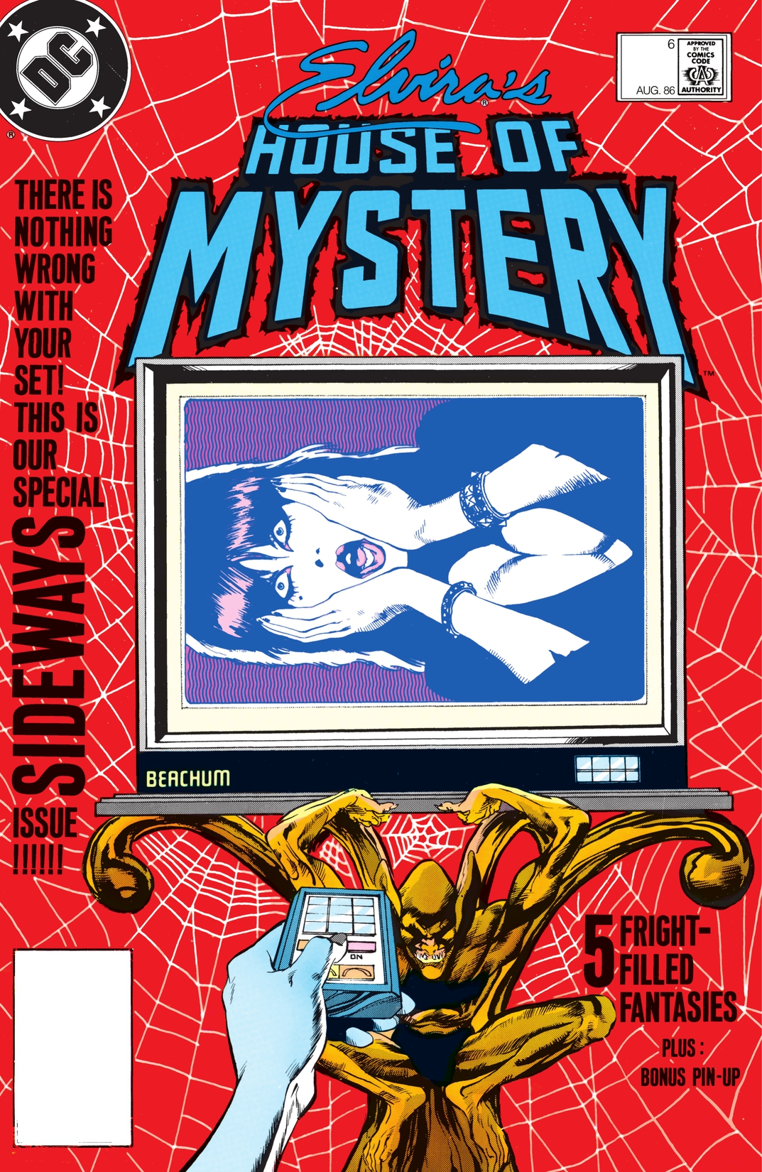 Elvira's House of Mystery #6 preview images