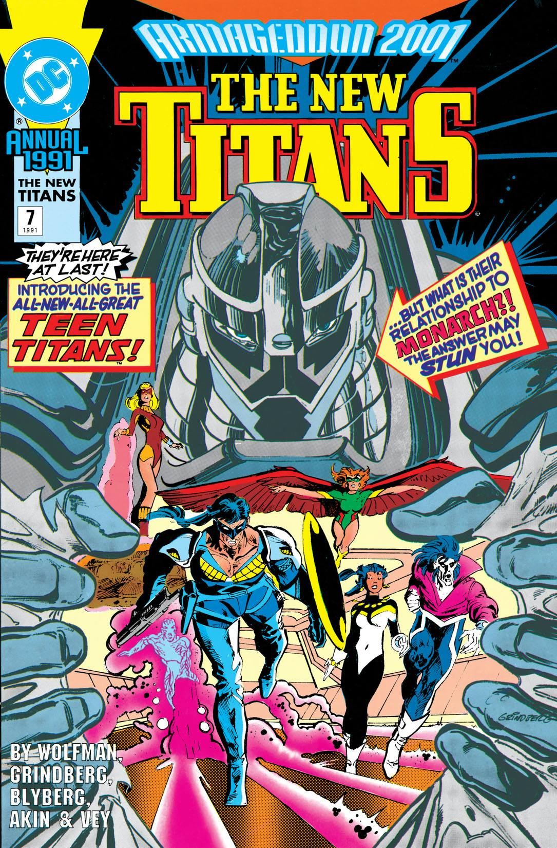 The New Titans Annual #7 preview images