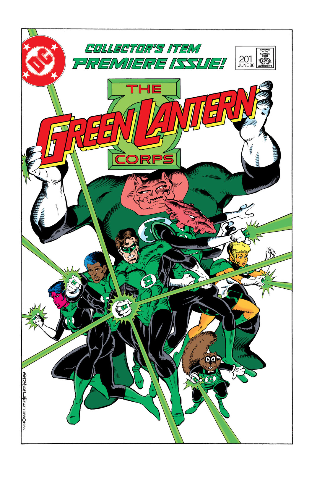 Green Lantern Corps (1986-) #201 preview images