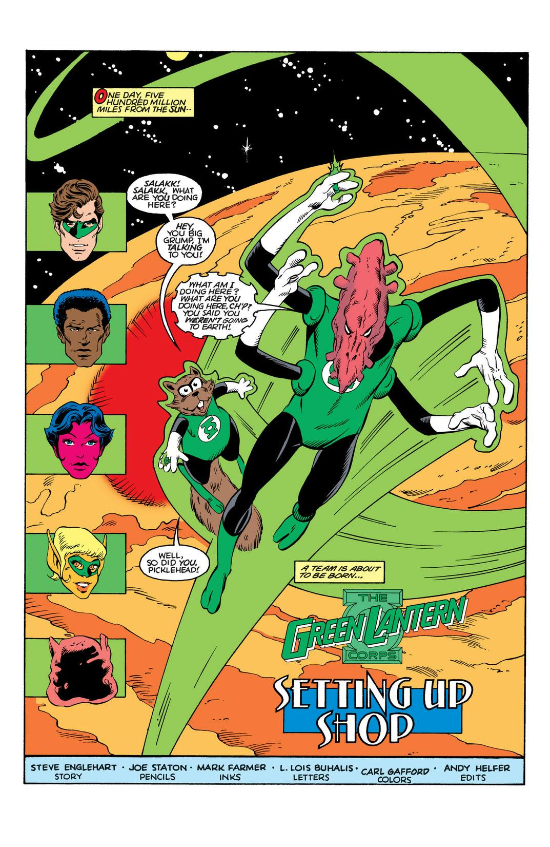 Green Lantern Corps (1986-1988) series preview1