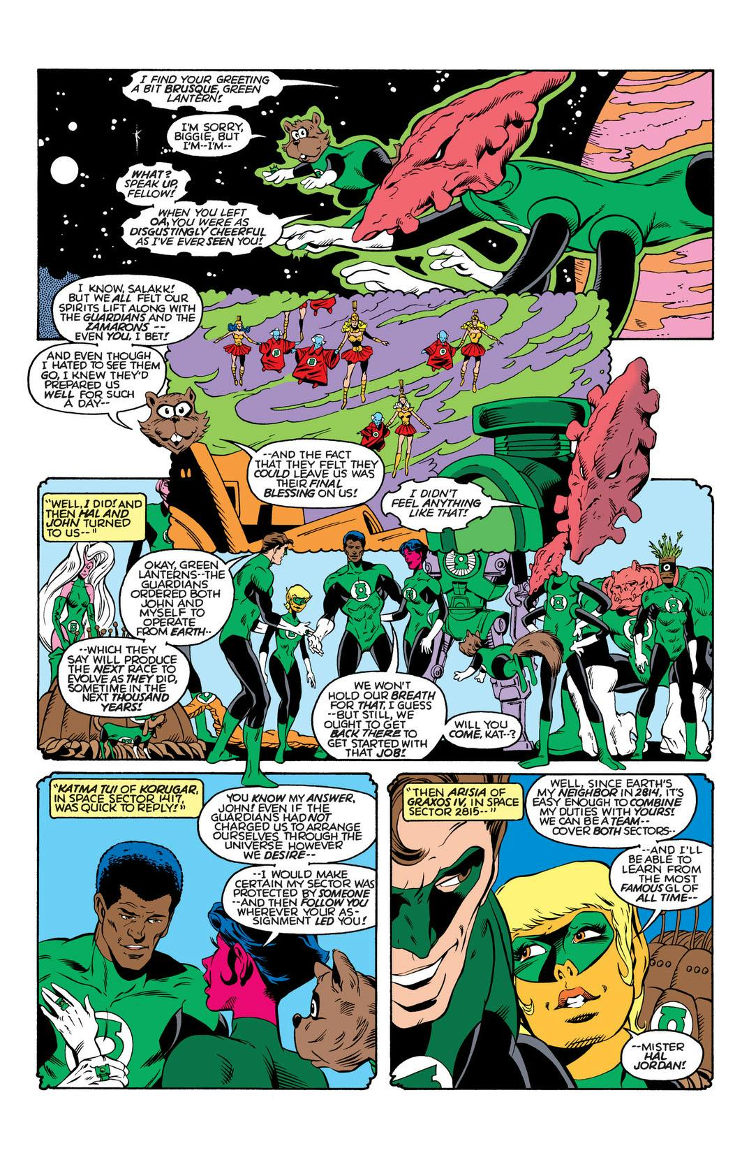 Green Lantern Corps (1986-1988) series preview2