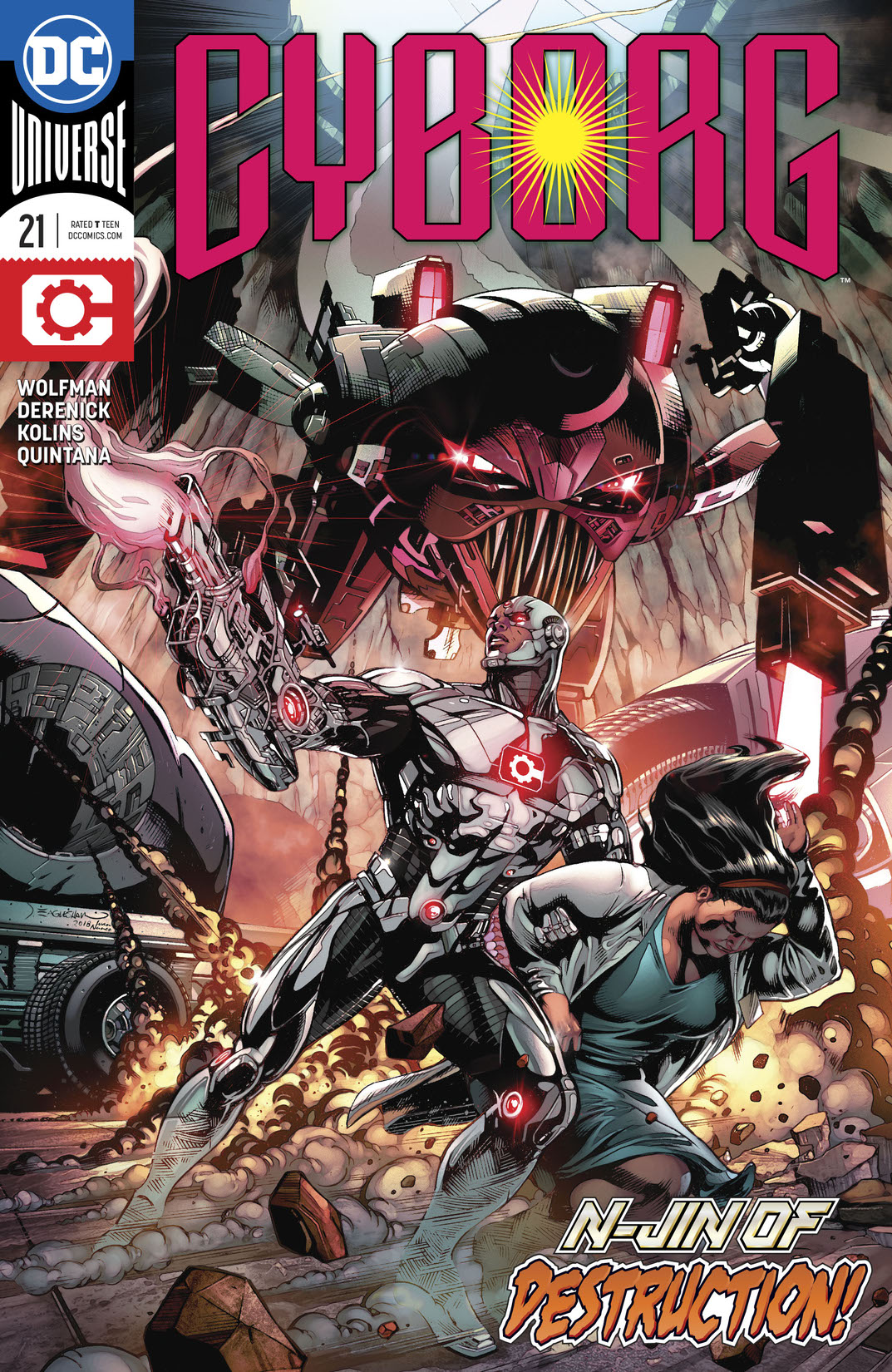 Cyborg (2016-) #21 preview images
