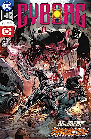 Cyborg (2016-) #21 preview images