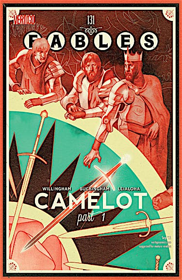 Fables #131 preview images