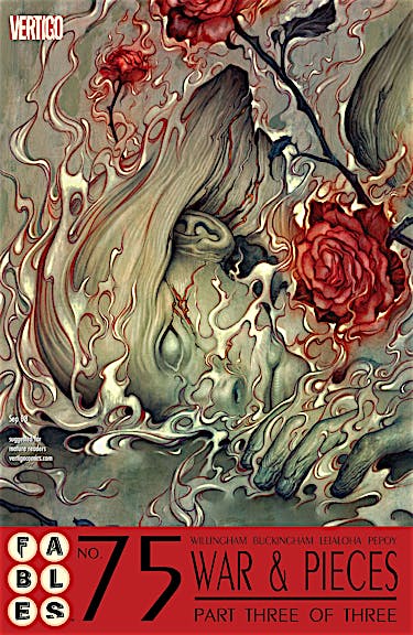 Fables #75 preview images