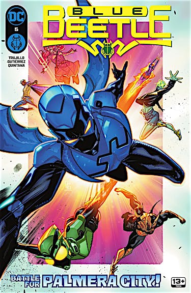 Blue Beetle #5 preview images