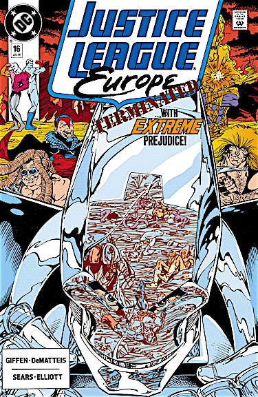 Justice League Europe #16 preview images