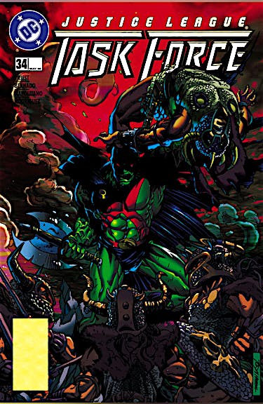 Justice League Task Force #34 preview images