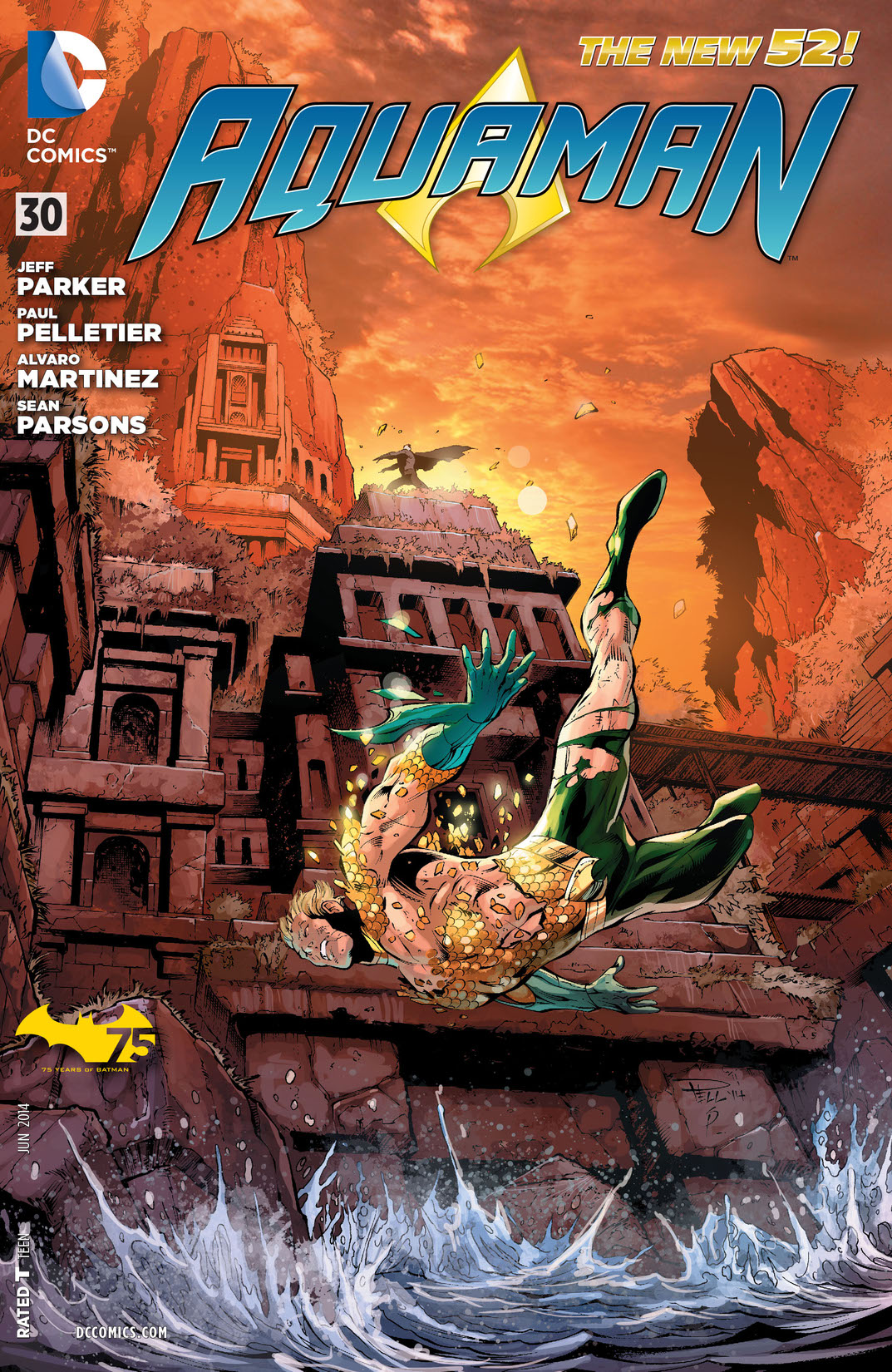 Aquaman (2011-) #30 preview images
