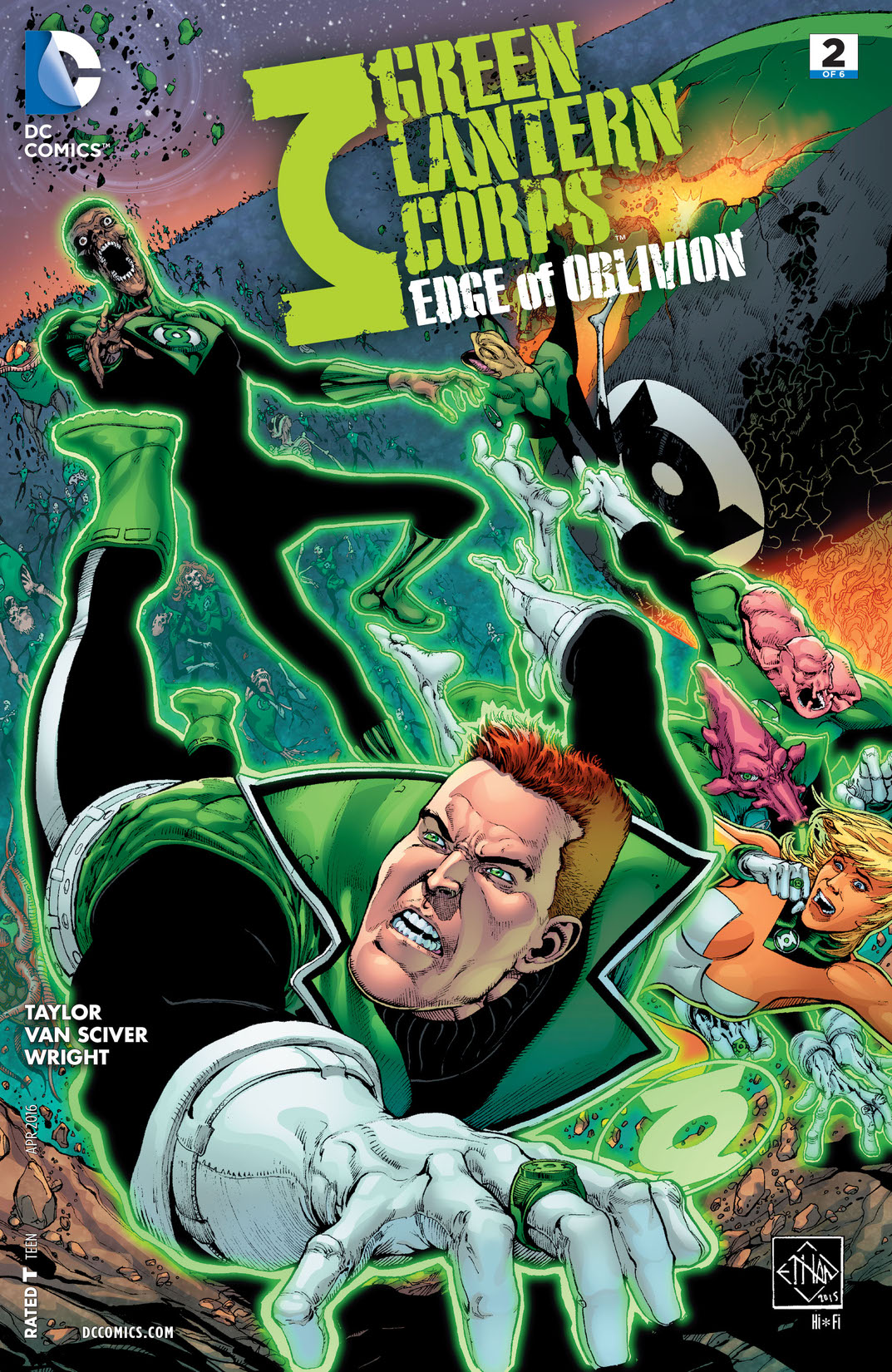 Green Lantern Corps: Edge of Oblivion #2 preview images