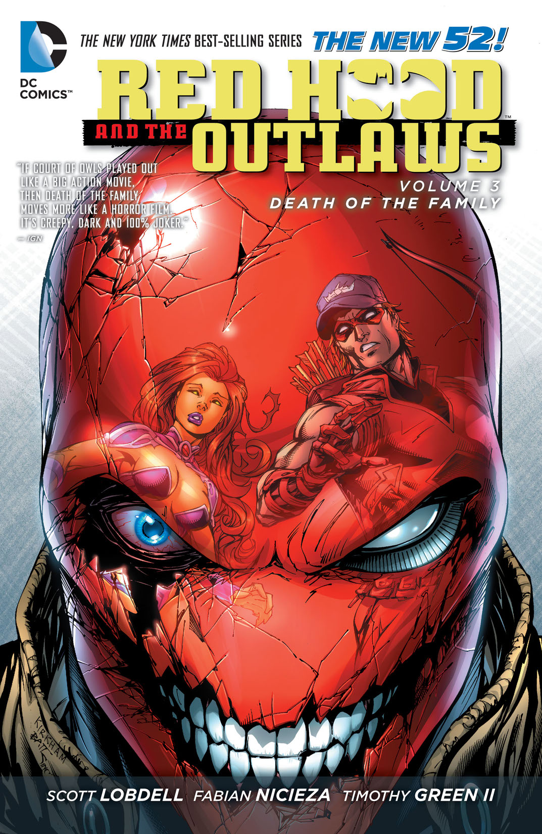 Red Hood and the Outlaws Vol. 3: Death of the Family preview images