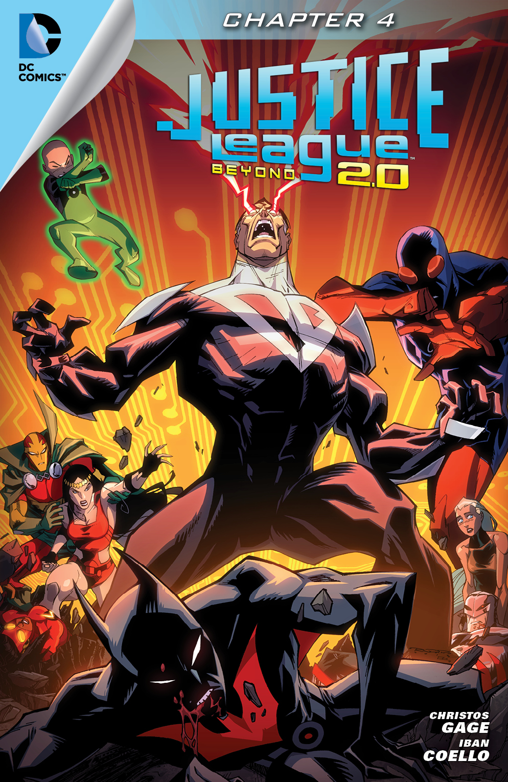 Justice League Beyond 2.0 #4 preview images