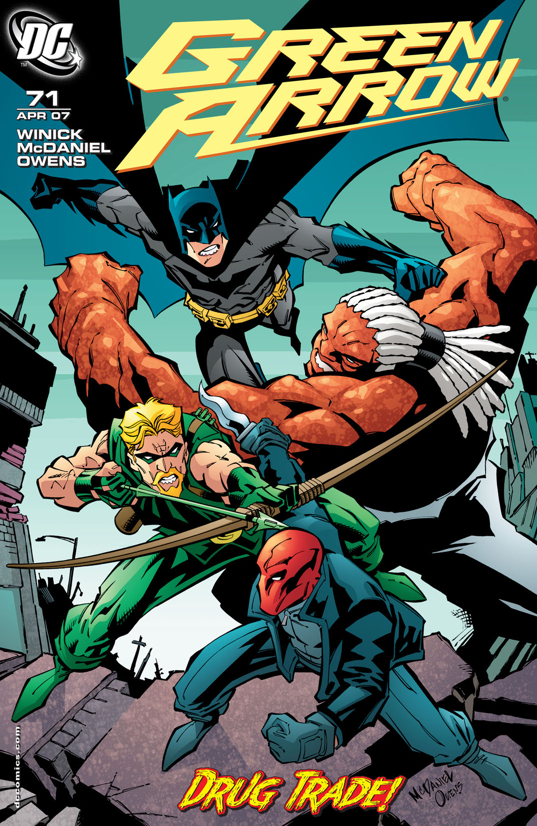 Green Arrow (2001-) #71 preview images