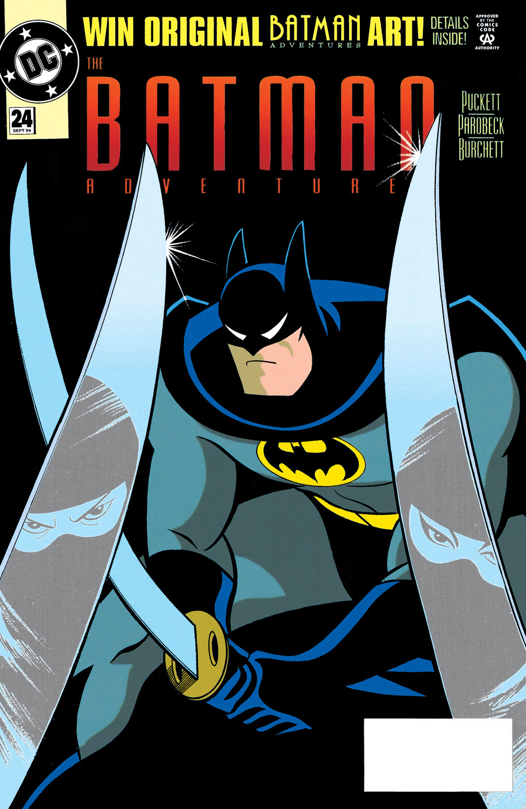 The Batman Adventures #24 preview images