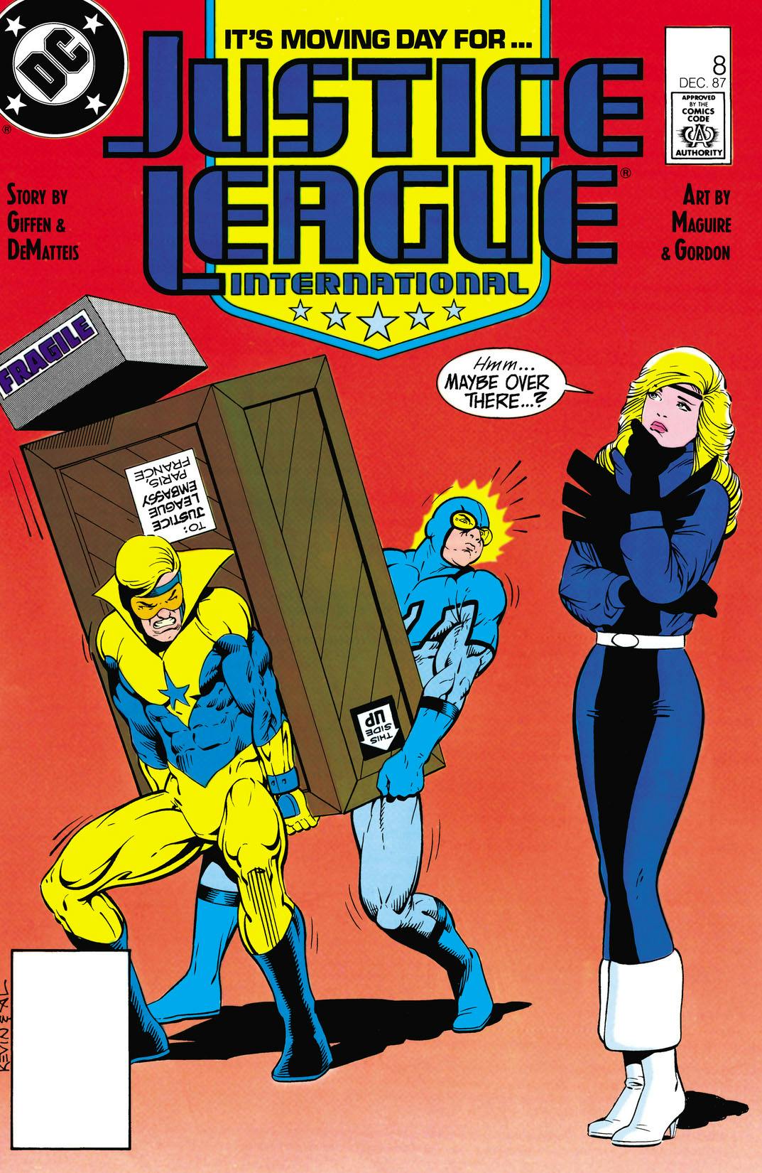 アメコミ・英語版　JUSTICE LEAGUE INTERNATIONAL Justice League International - Wikipedia