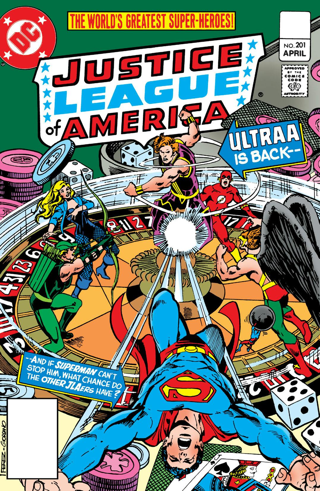 Justice League of America (1960-) #201 preview images