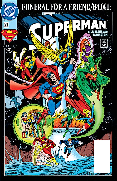 Superman (1986-) #83 preview images