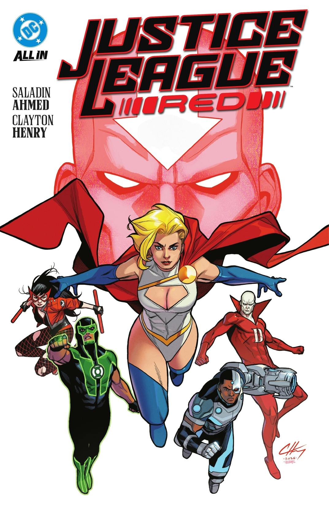 Justice League Red preview images