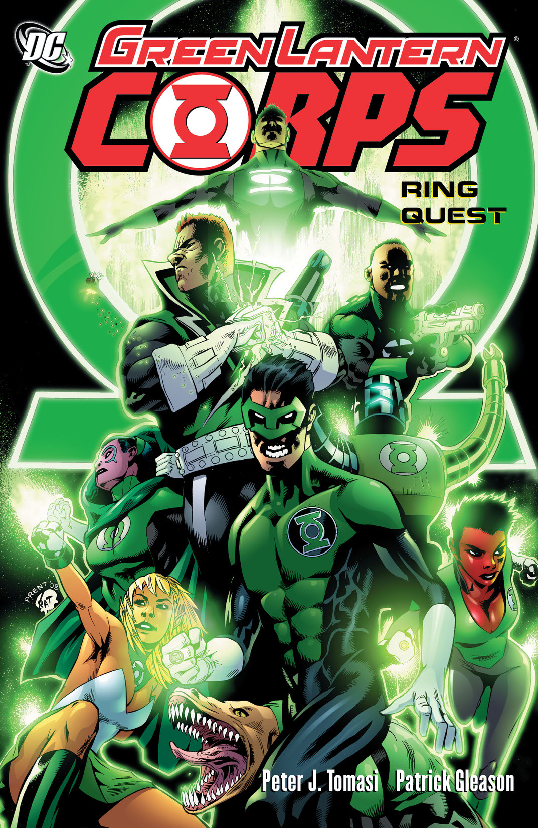 Green Lantern Corps: Ring Quest preview images