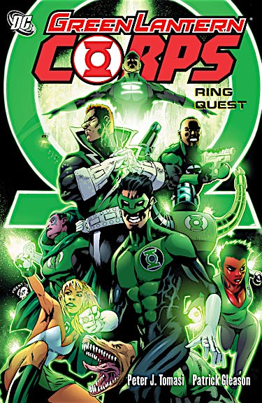 Green Lantern Corps: Ring Quest preview images