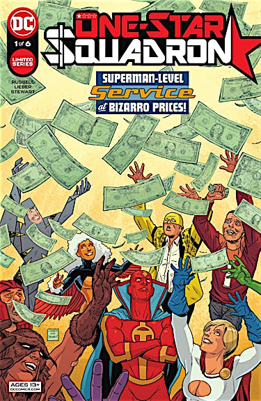 One-Star Squadron #1 preview images