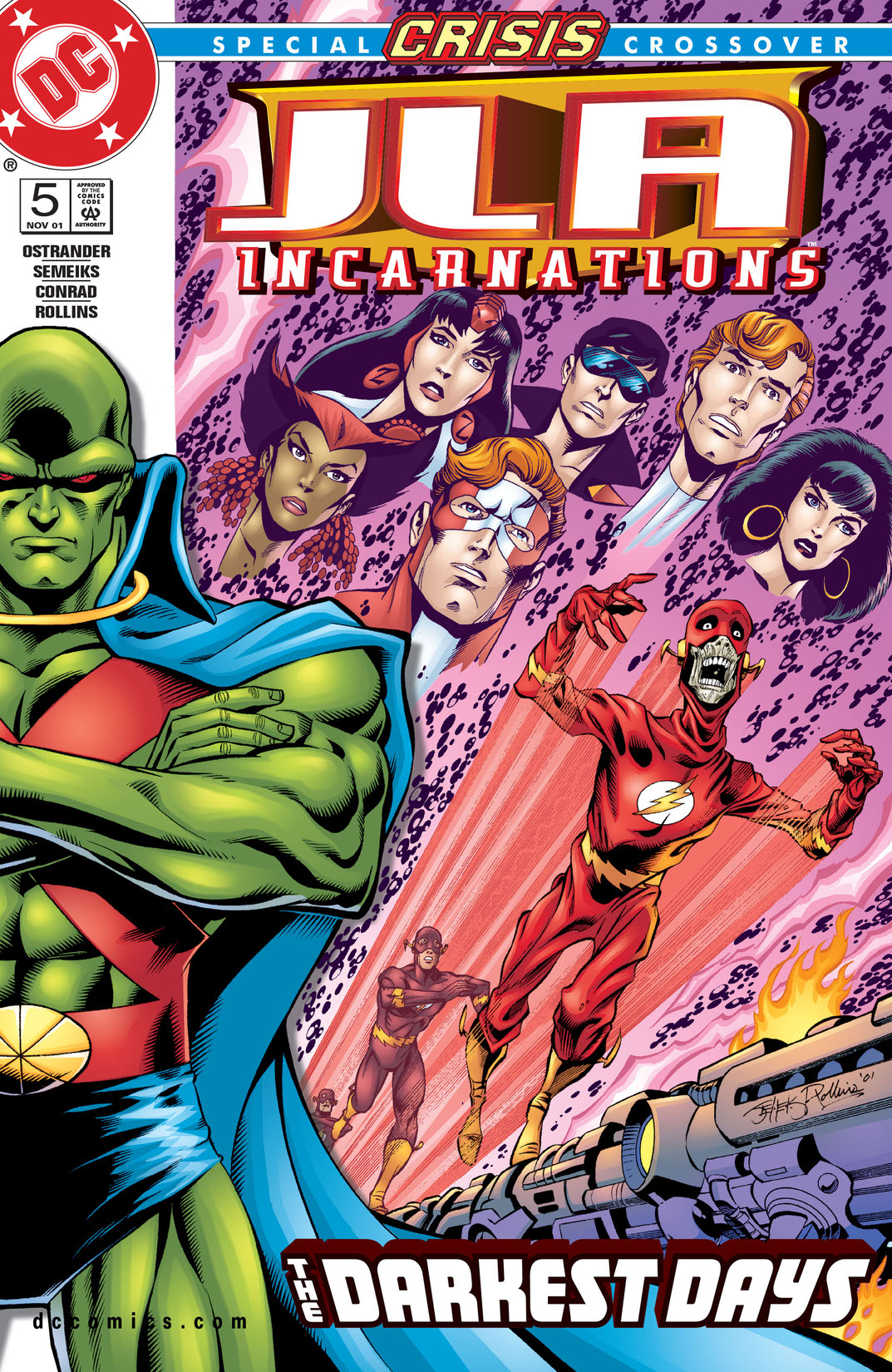 JLA: Incarnations #5 preview images