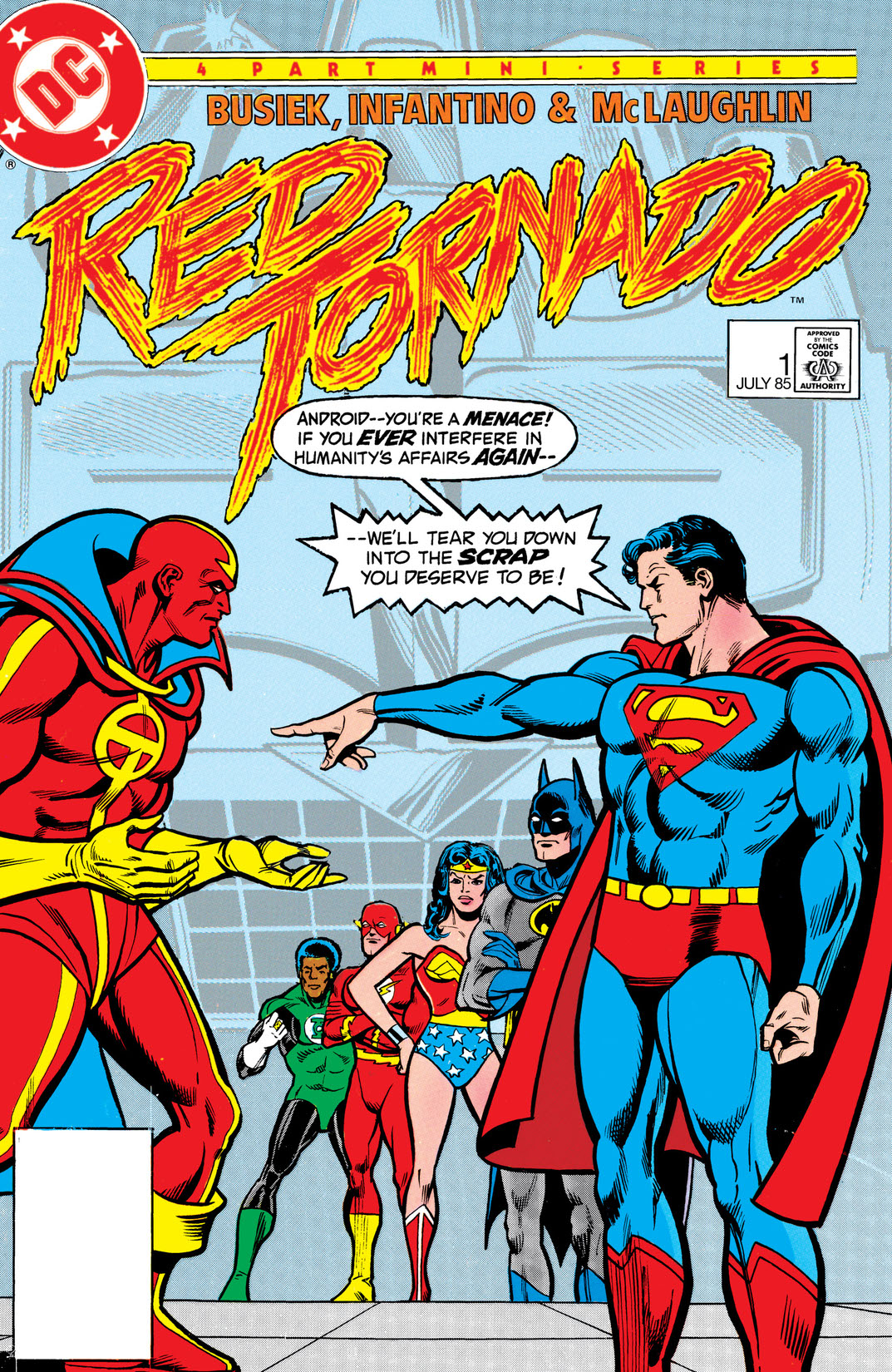 Red Tornado (1985-) #1 preview images