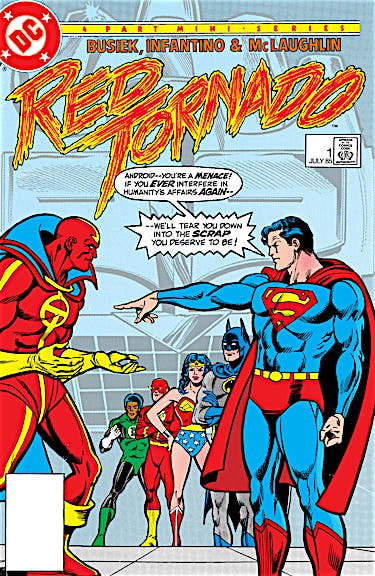 Red Tornado (1985-) #1 preview images