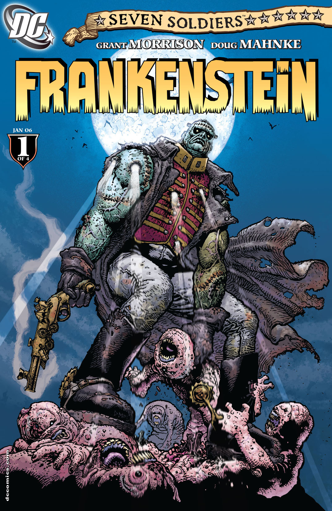 Seven Soldiers: Frankenstein #1 preview images