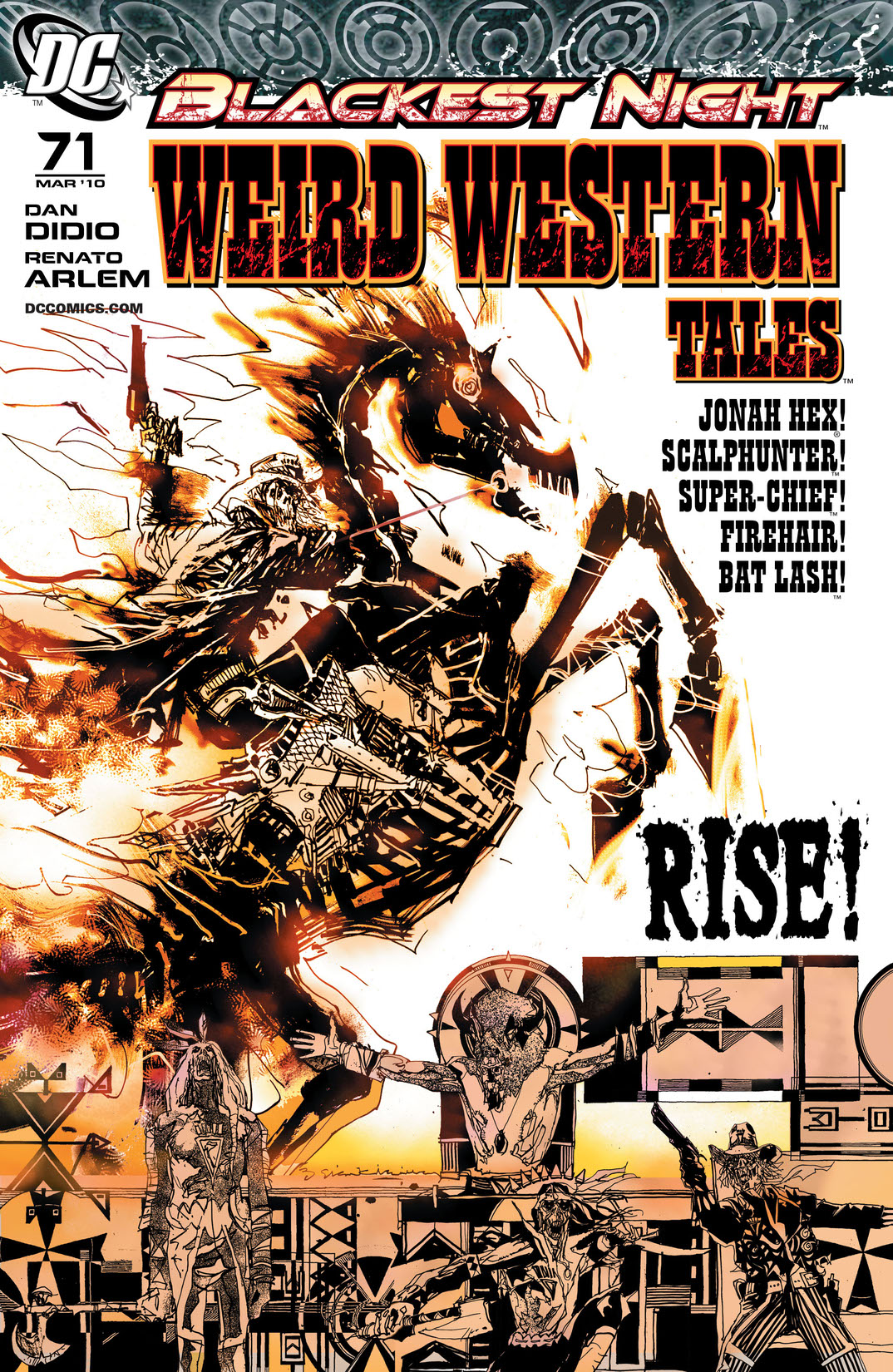 Weird Western Tales #71 preview images