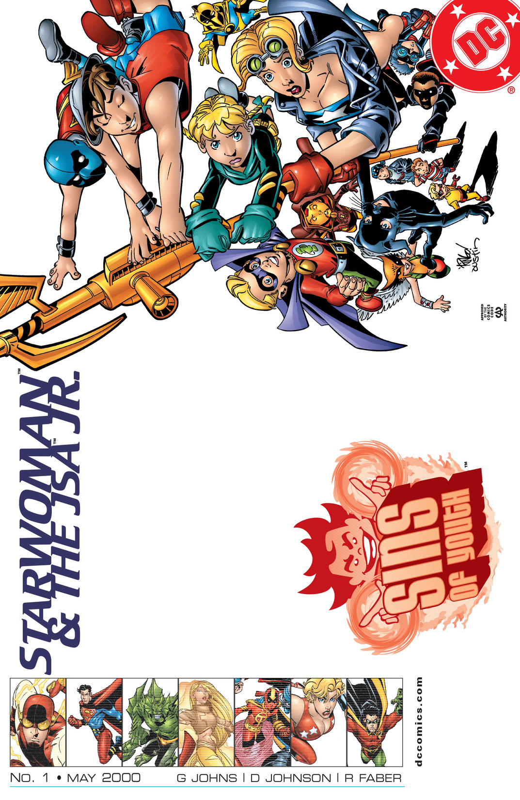 Sins of Youth: Starwoman and the JSA (Junior Society of America) #1 preview images