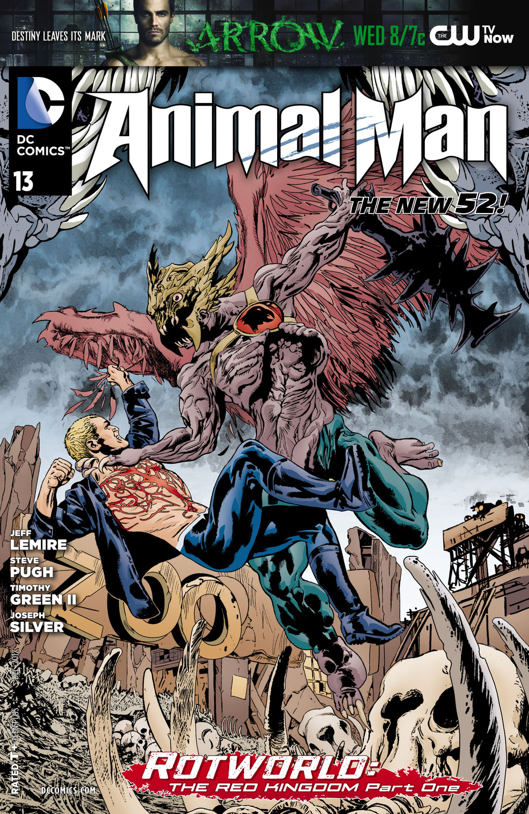 Animal Man (2011-) #13 preview images