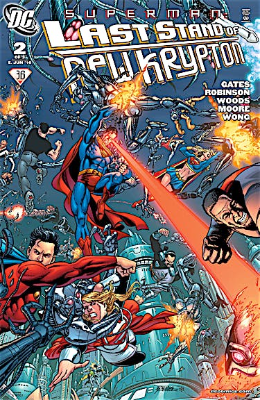 Superman: Last Stand of New Krypton #2 preview images