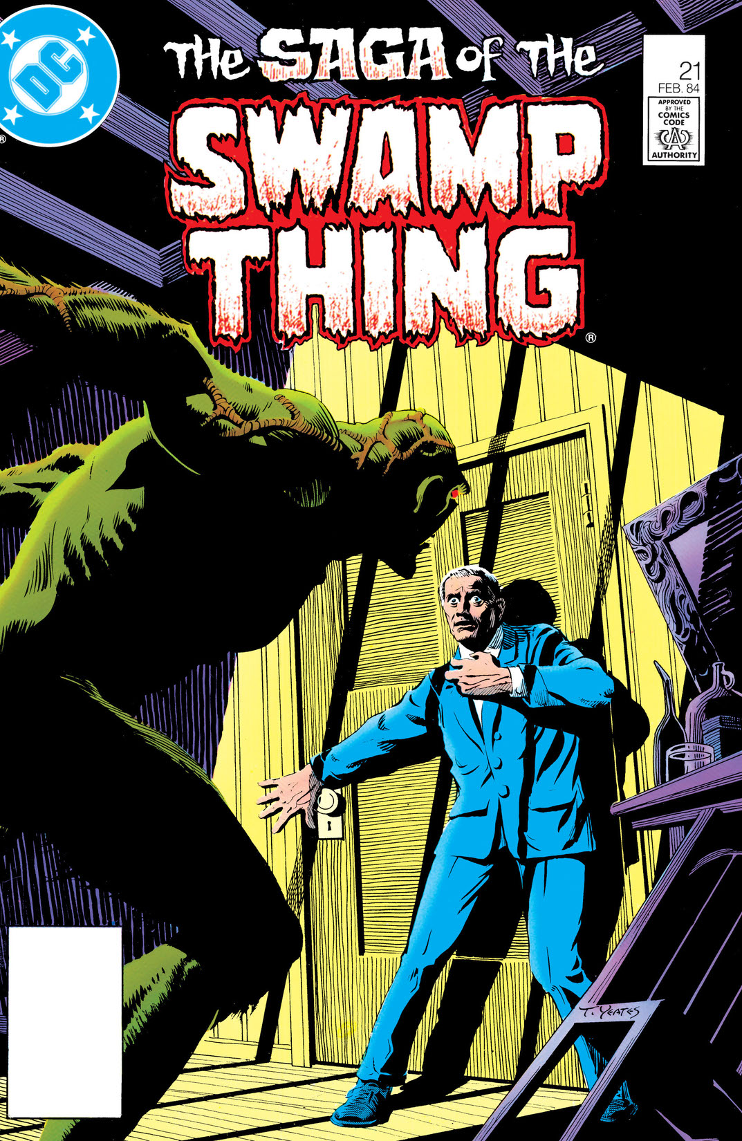 The Saga of the Swamp Thing (1982-) #21 preview images