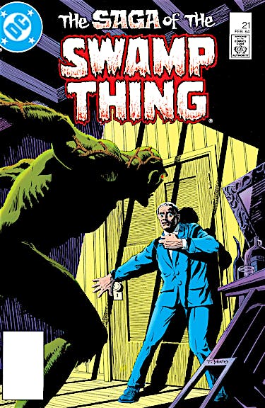 The Saga of the Swamp Thing (1982-) #21 preview images