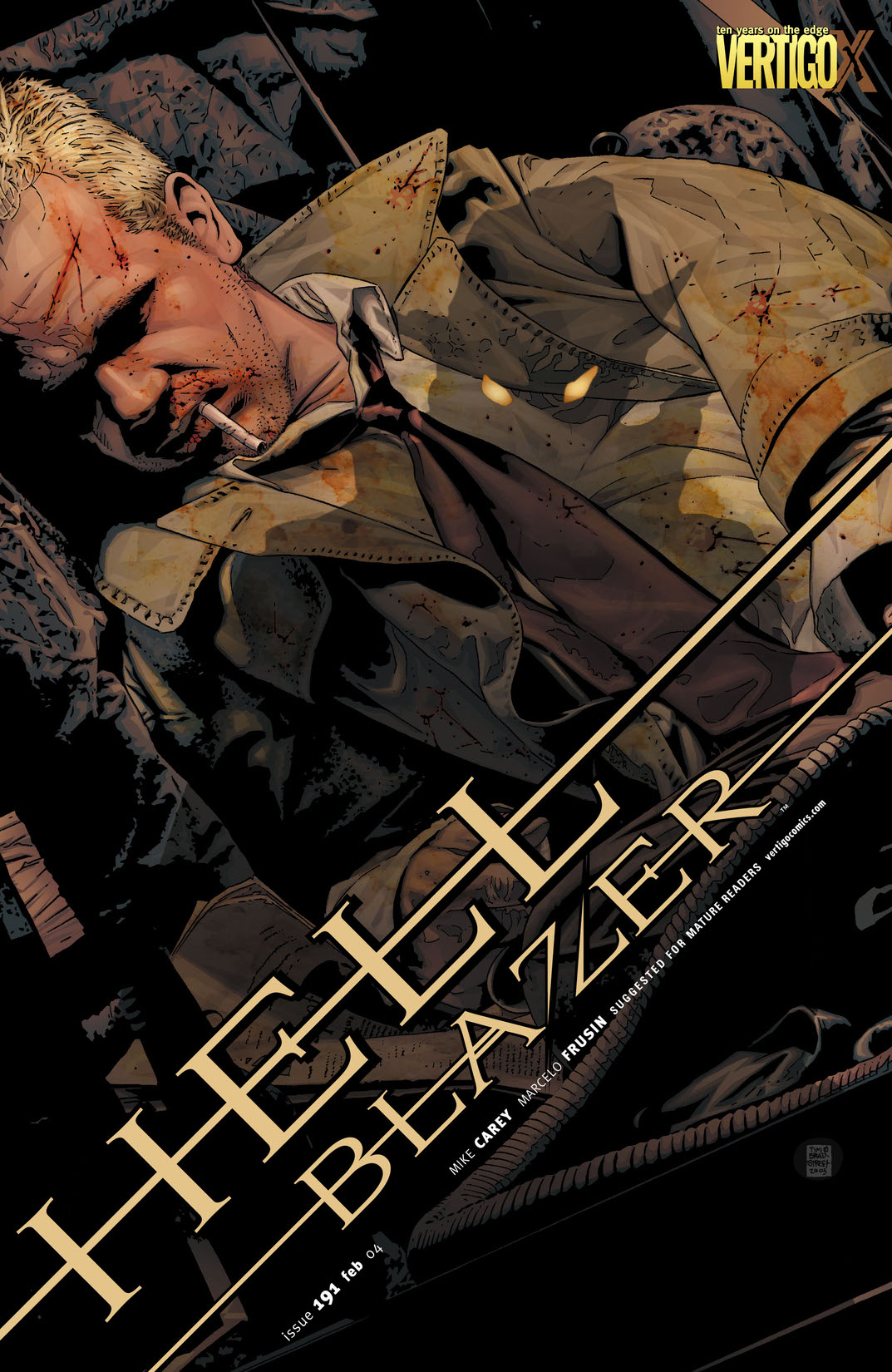 Hellblazer #191 preview images
