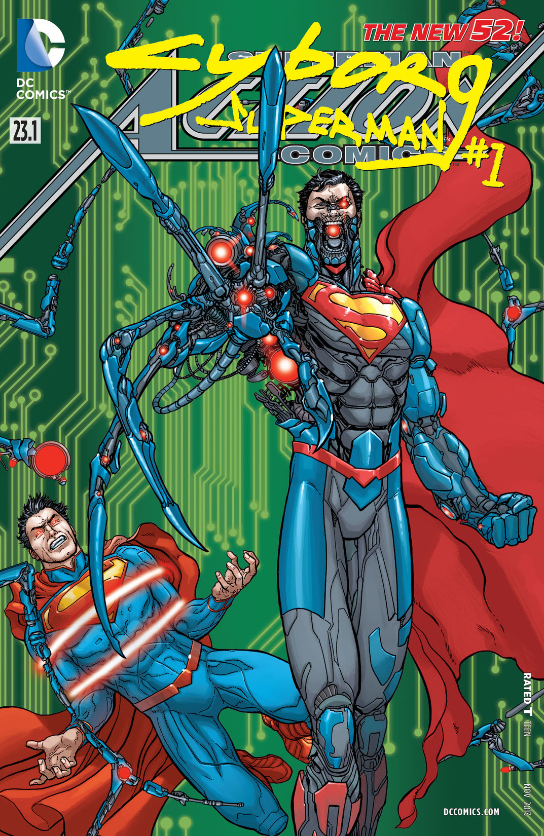 Action Comics feat Cyborg Superman (2013-) #23.1 preview images