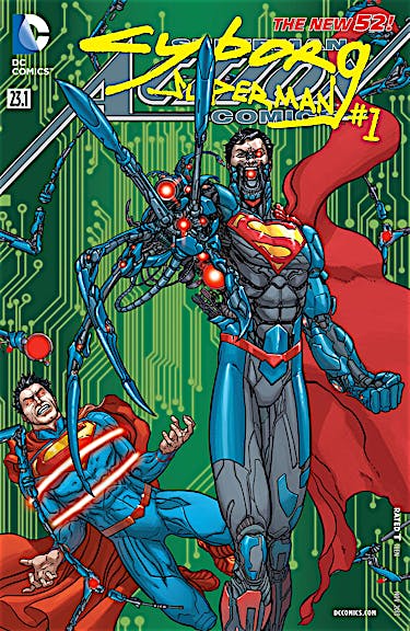 Action Comics feat Cyborg Superman (2013-) #23.1 preview images