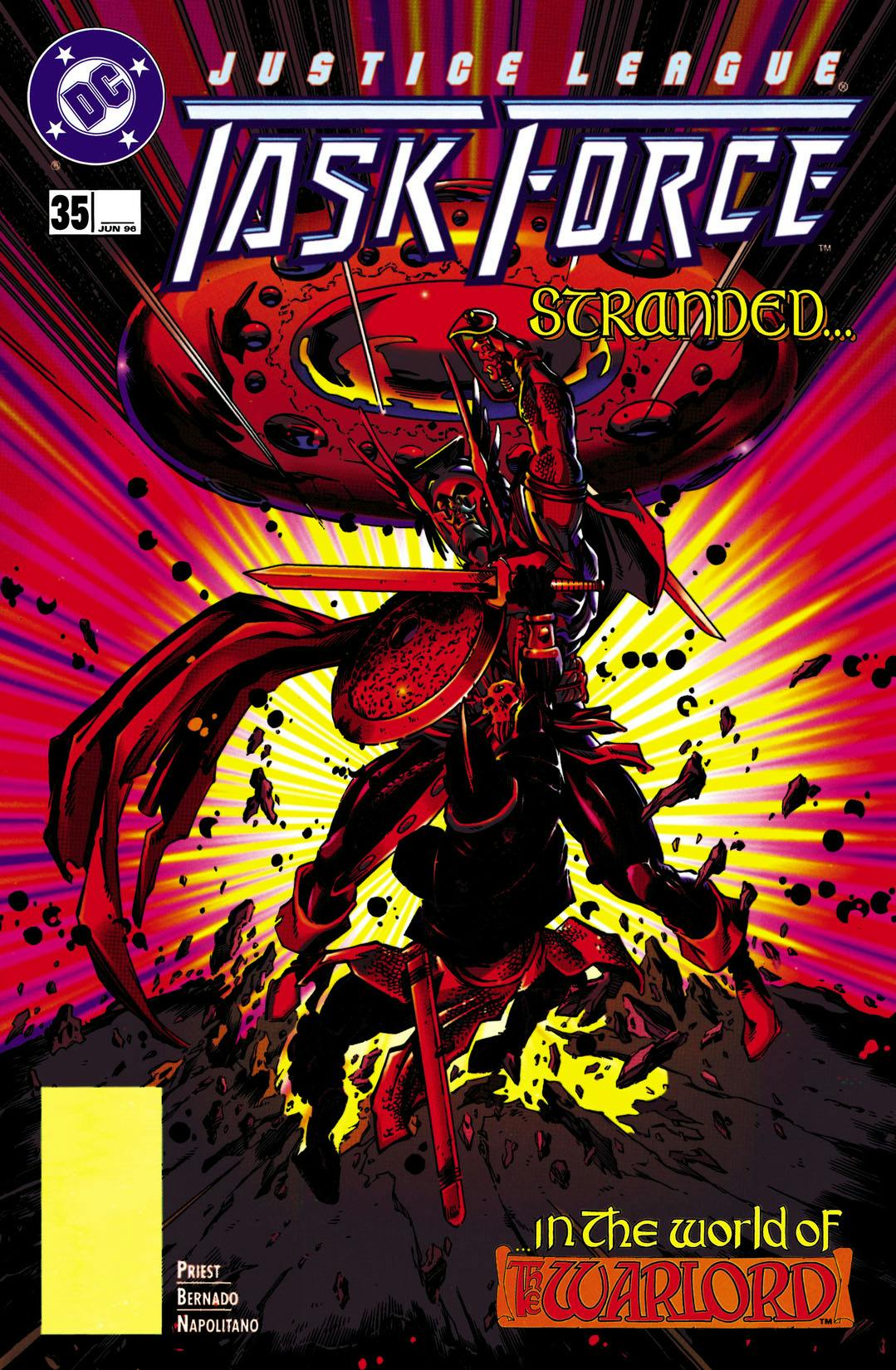 Justice League Task Force #35 preview images