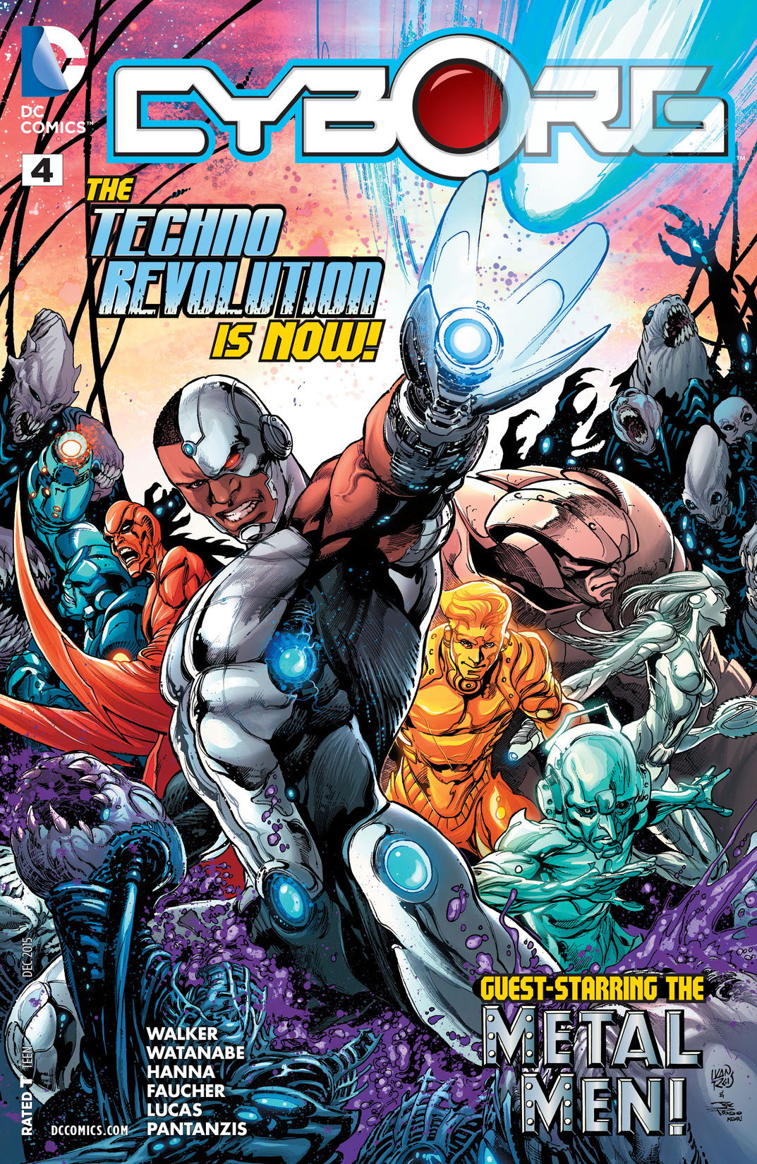 Cyborg (2015-) #4 preview images