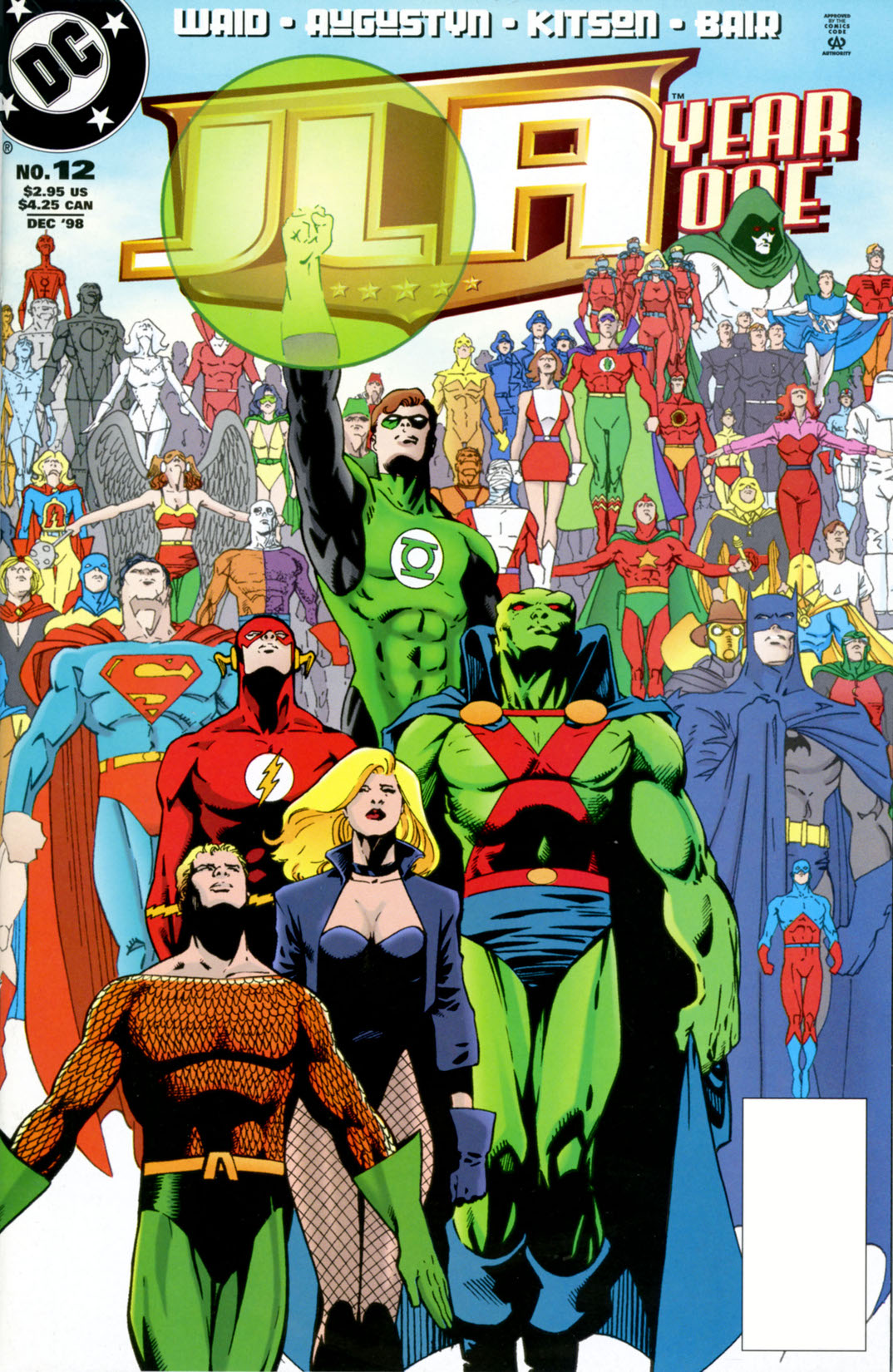 JLA: Year One #12 preview images