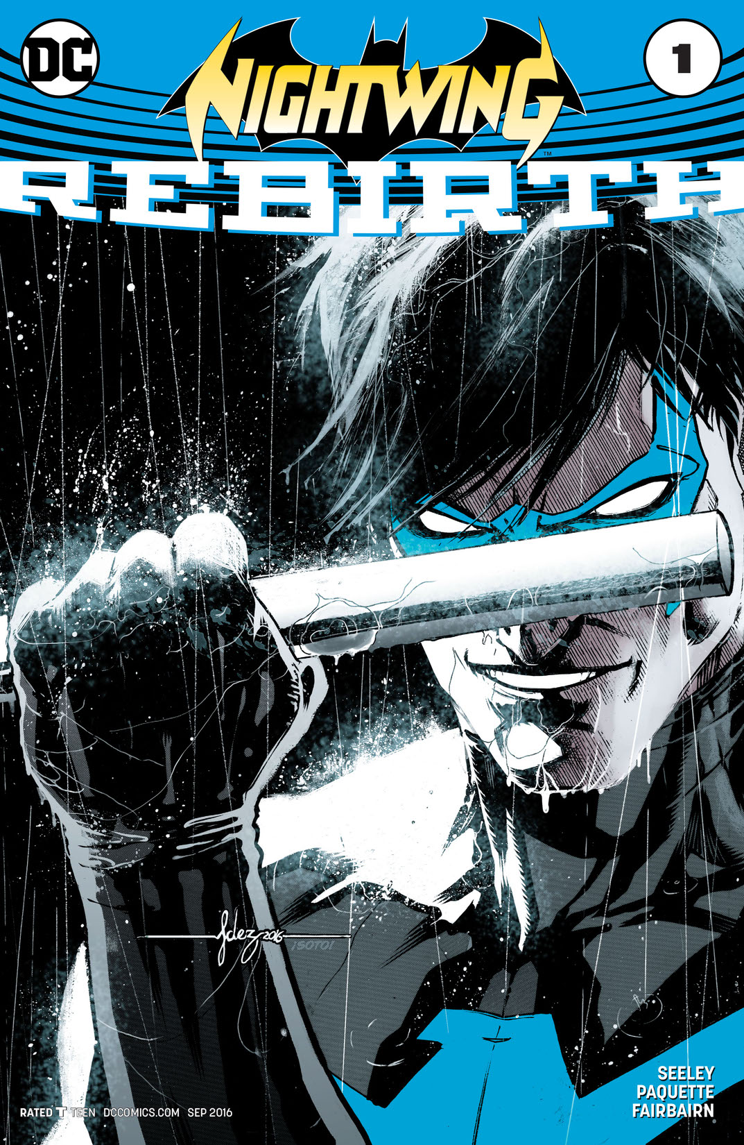 Nightwing: Rebirth (2016-) #1 preview images