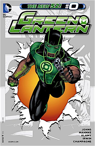 Green Lantern (2011-) #0 preview images
