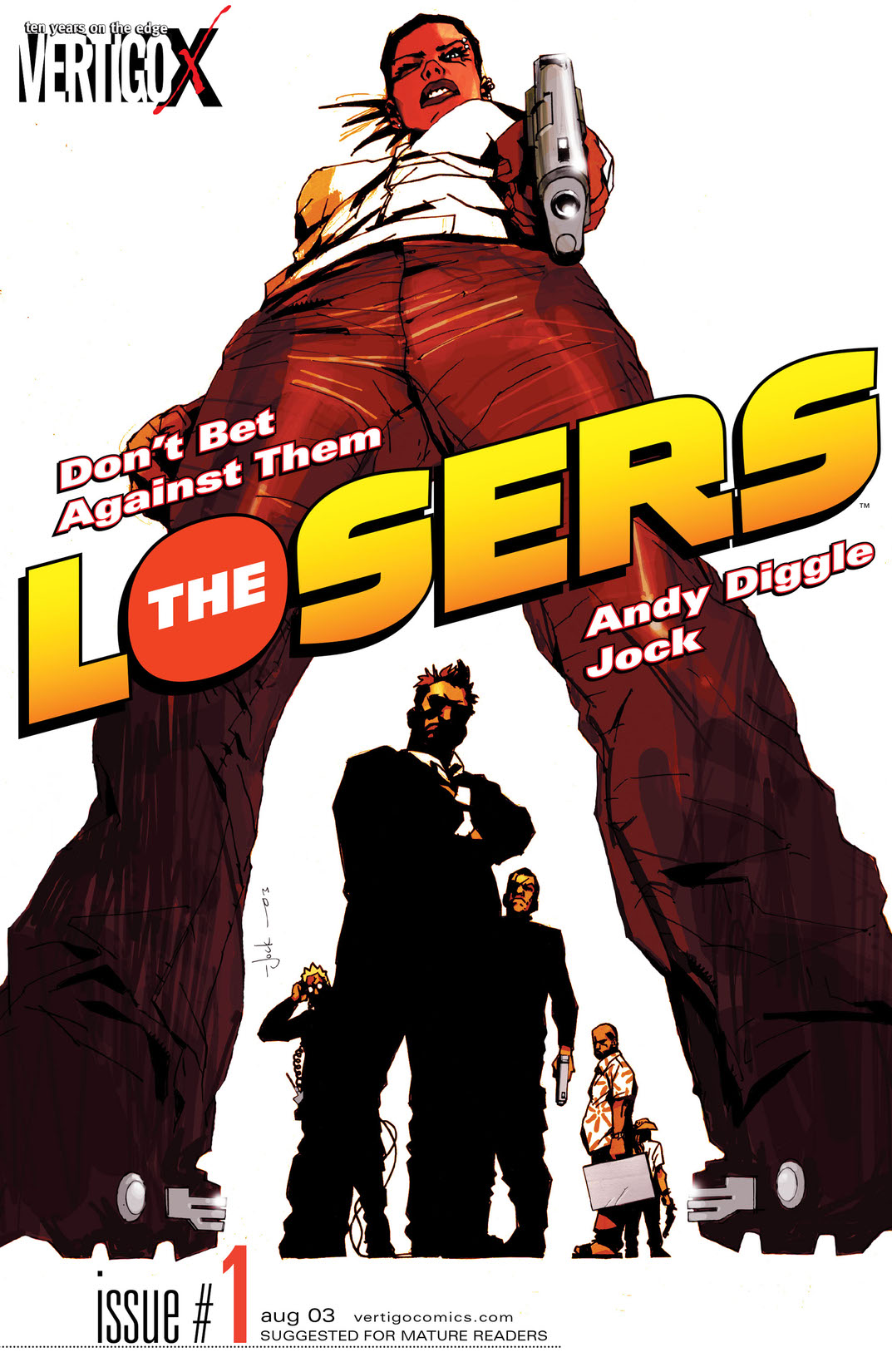 Losers #1 preview images