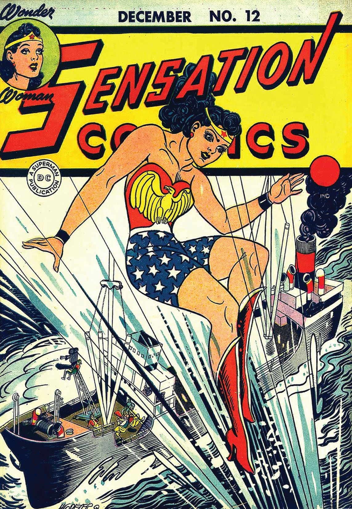 Sensation Comics #12 preview images
