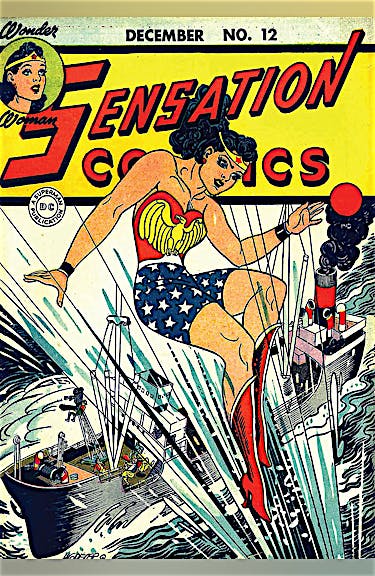 Sensation Comics #12 preview images