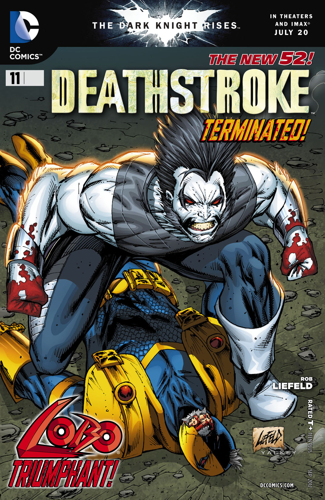 Deathstroke (2011-) #11 preview images